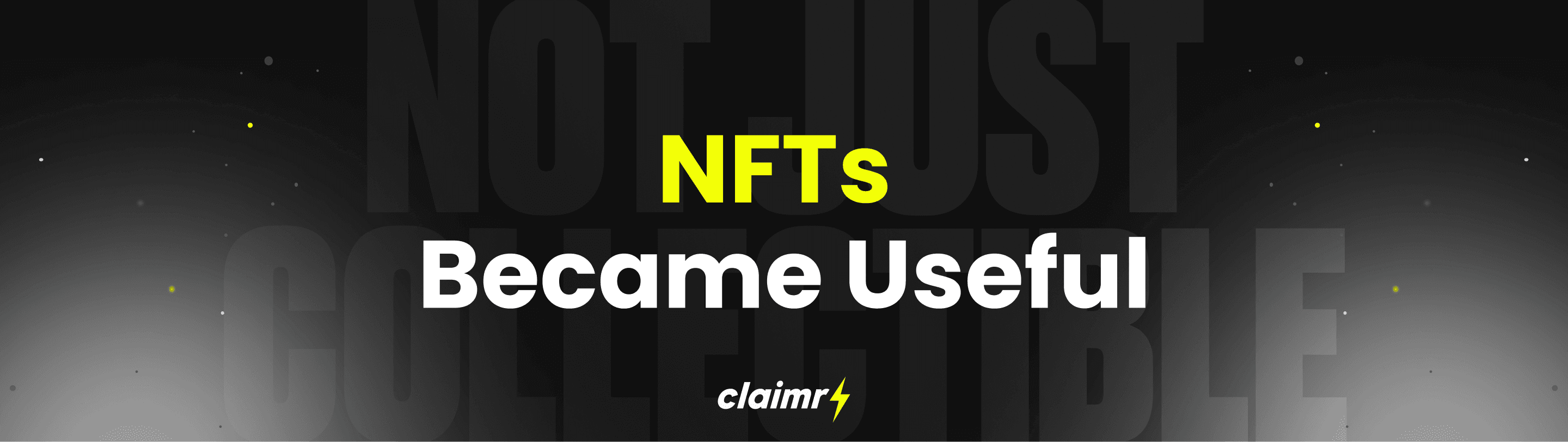 NFT utility evolution 2026 showing programmable tokens as reputation credentials, dynamic achievement records, composable game assets, and governance tokens